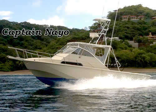 Captain Nayo fishign boat papagayo