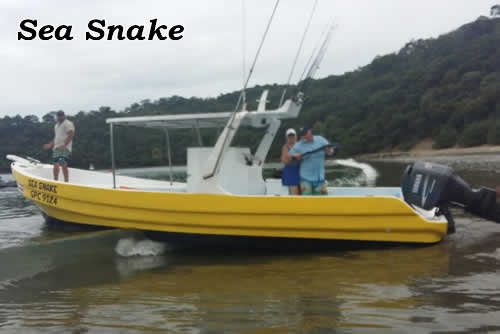 Sea Snake fishing boat