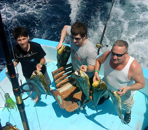 Deep Sea Fishing Charters for Sailfish. Papagayo Gulf, Costa Rica