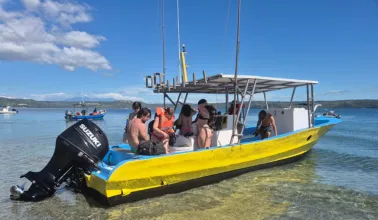 Sea Snake fishing boat in Papagayo Costa Rica